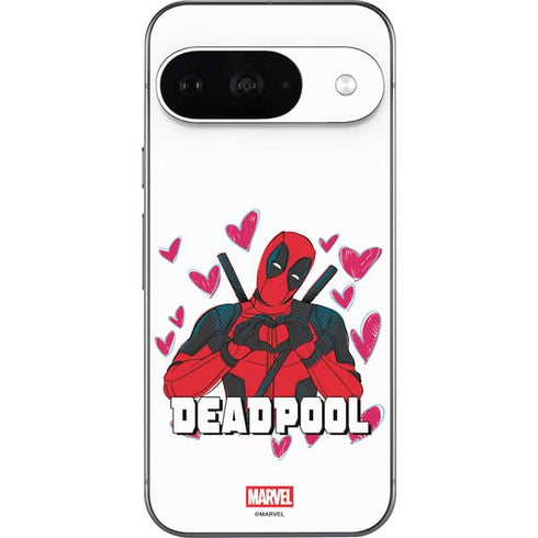 Marvel Deadpool Legacy Deadpool Love Google Pixel 9 Skin